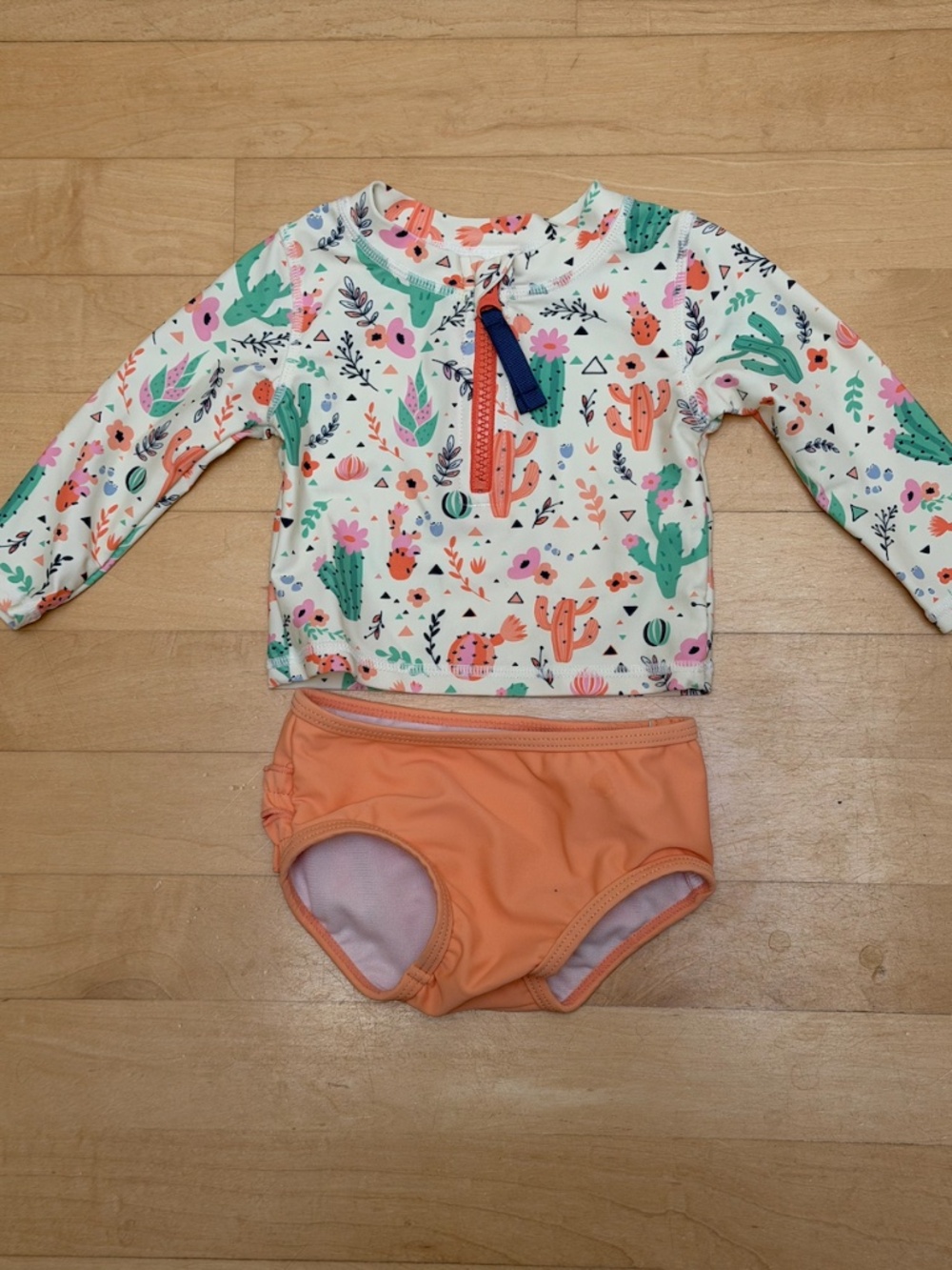 Ruffle Butts Desert Blossoms Bikini Set A 6-12M